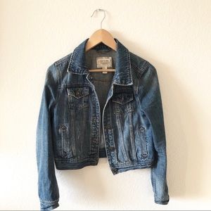 Denim Crop Jacket